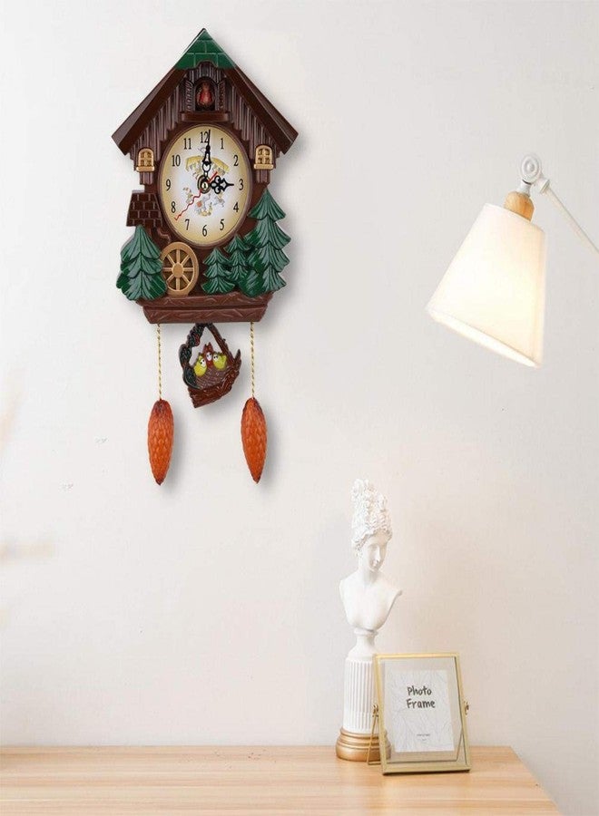Aukson Cuckoo Clock, Vintage Decoration Wall Clock, Tree House Vintage Clock for Home Decoration - Image 2